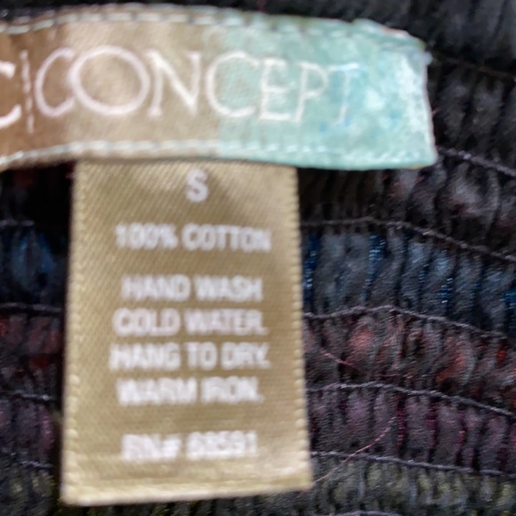 Maxi Beautiful Multi Color Dress. Size Small. Accented with multiple color beads - Picture 7 of 7